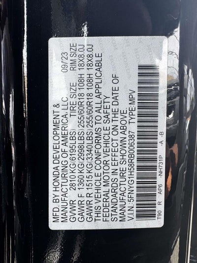 2024 Honda Pilot EX-L 7 Passenger