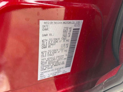 2023 Nissan Pathfinder Platinum 4WD