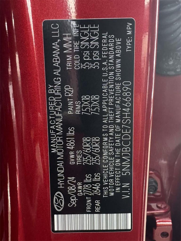 2025 Hyundai TUCSON SEL