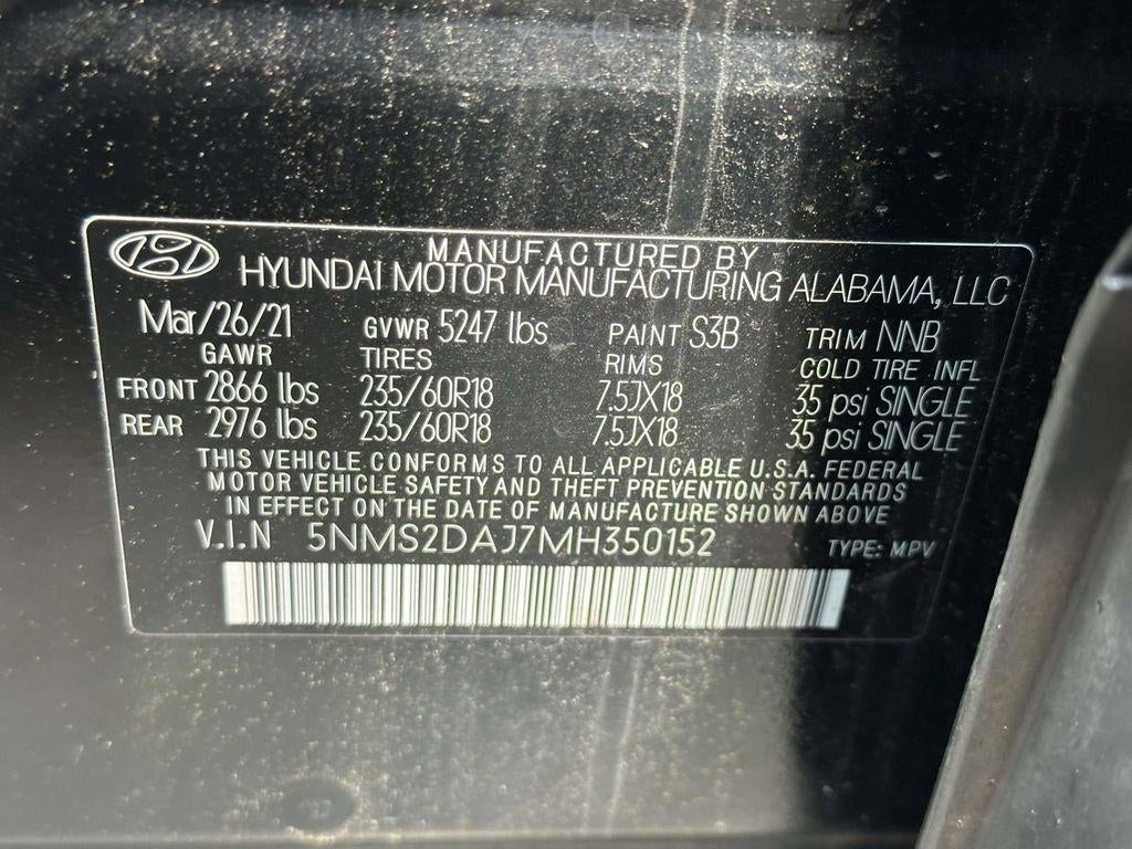 2021 Hyundai SANTA FE SEL