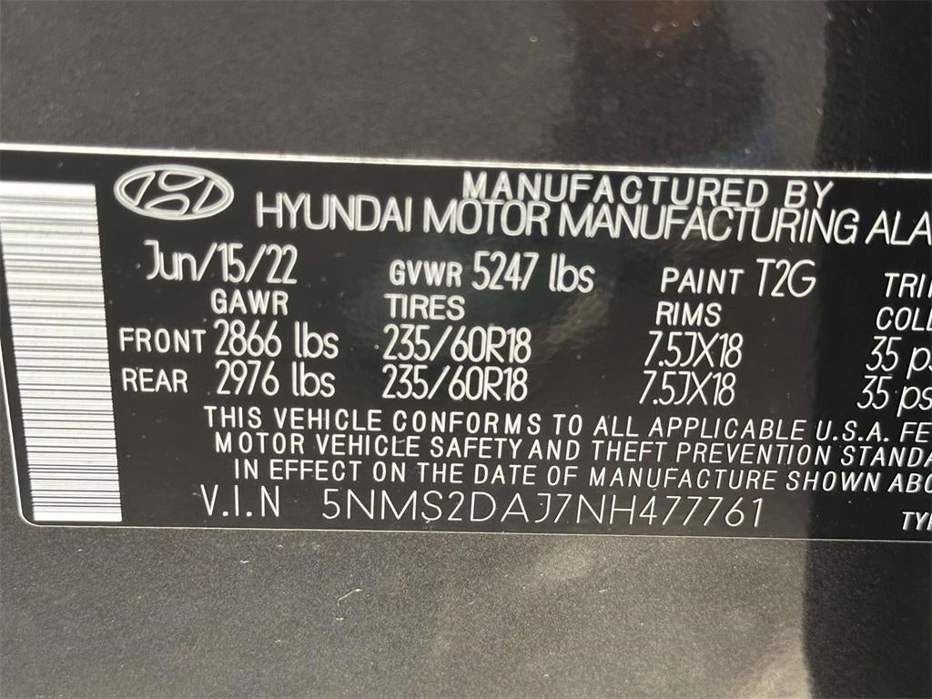 2022 Hyundai SANTA FE SEL