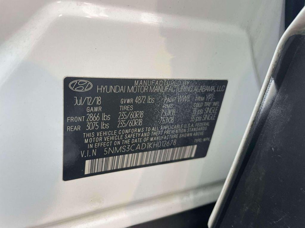 2019 Hyundai SANTA FE SEL Plus