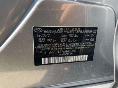 2017 Hyundai SONATA SE