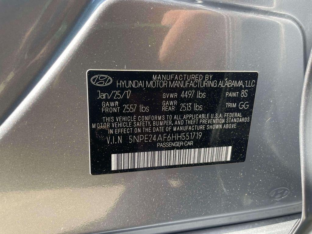 2017 Hyundai SONATA SE