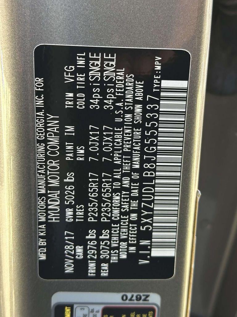 2018 Hyundai SANTA FE SPORT 2.4L