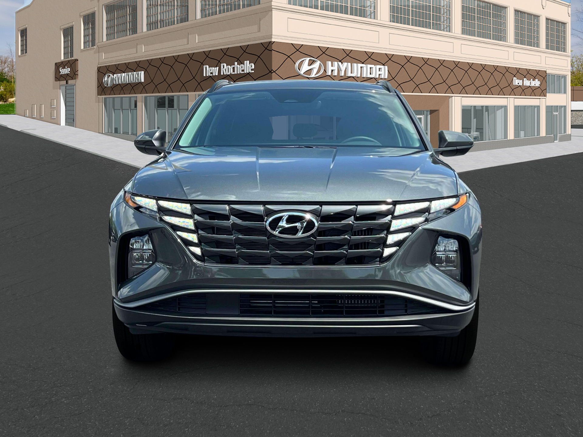 2024 Hyundai TUCSON HYBRID Blue