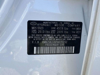 2023 Hyundai SONATA HYBRID Limited
