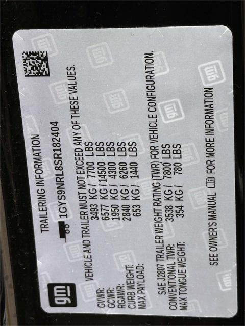 2025 Cadillac Escalade ESV Sport