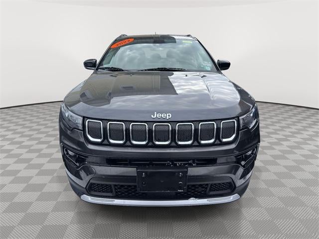 Used 2022 Jeep Compass Limited with VIN 3C4NJDCB5NT126517 for sale in Jamaica, NY