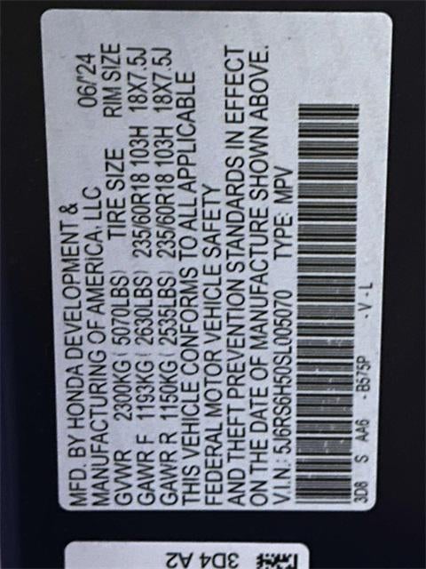 2025 Honda CR-V Hybrid Sport