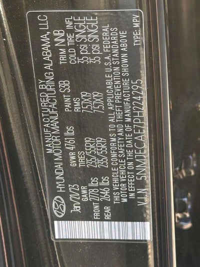 2023 Hyundai TUCSON Limited