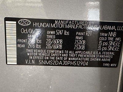 2023 Hyundai SANTA FE SEL