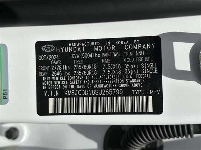 2025 Hyundai TUCSON HYBRID SEL Convenience
