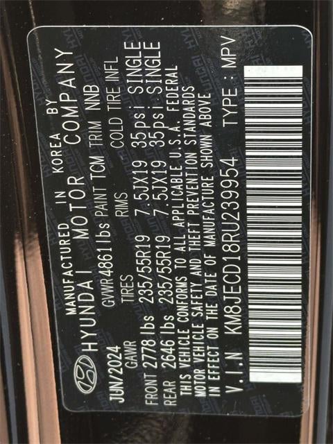 2024 Hyundai TUCSON HYBRID Limited