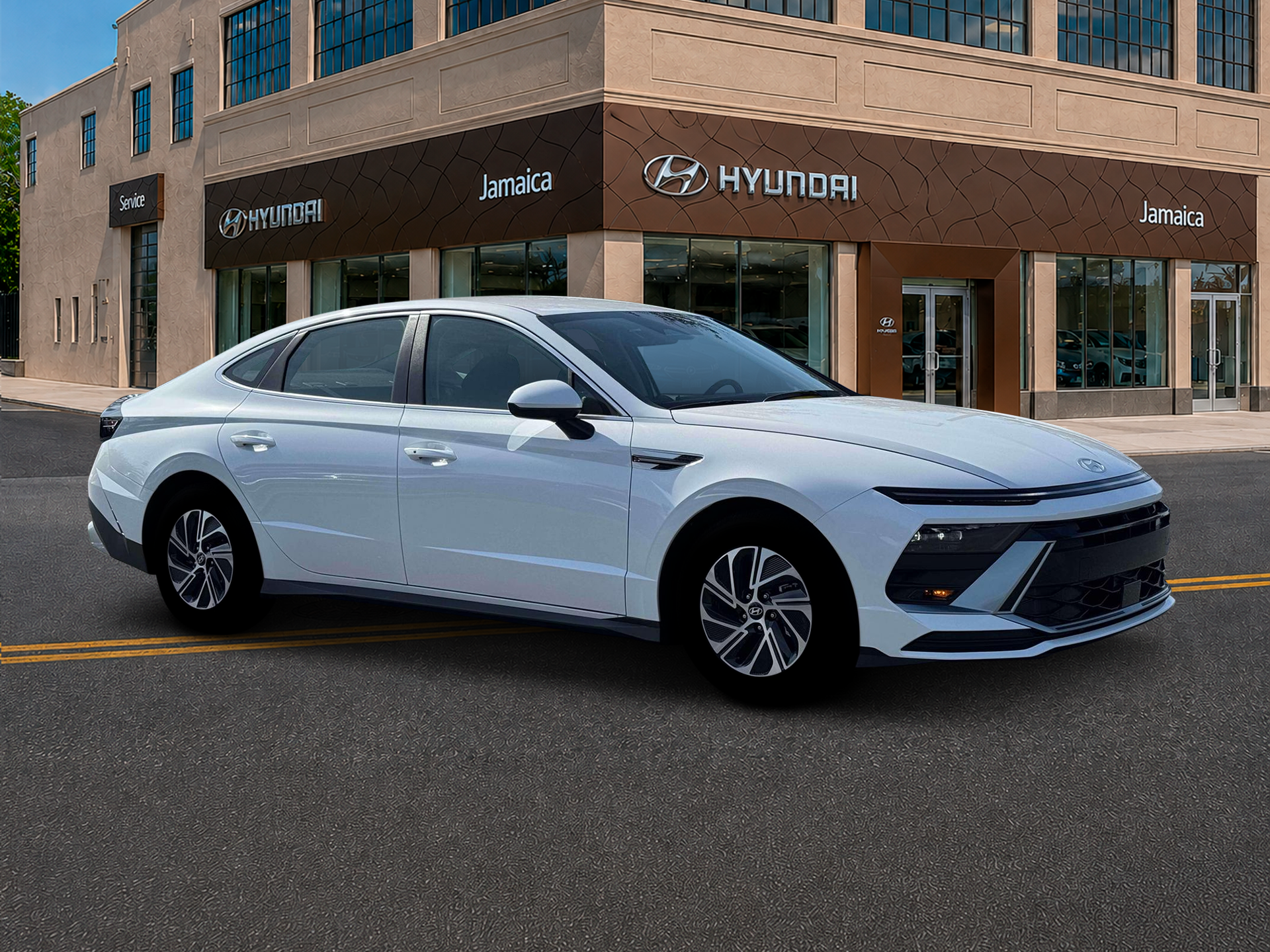 2026 Hyundai SONATA HYBRID Blue