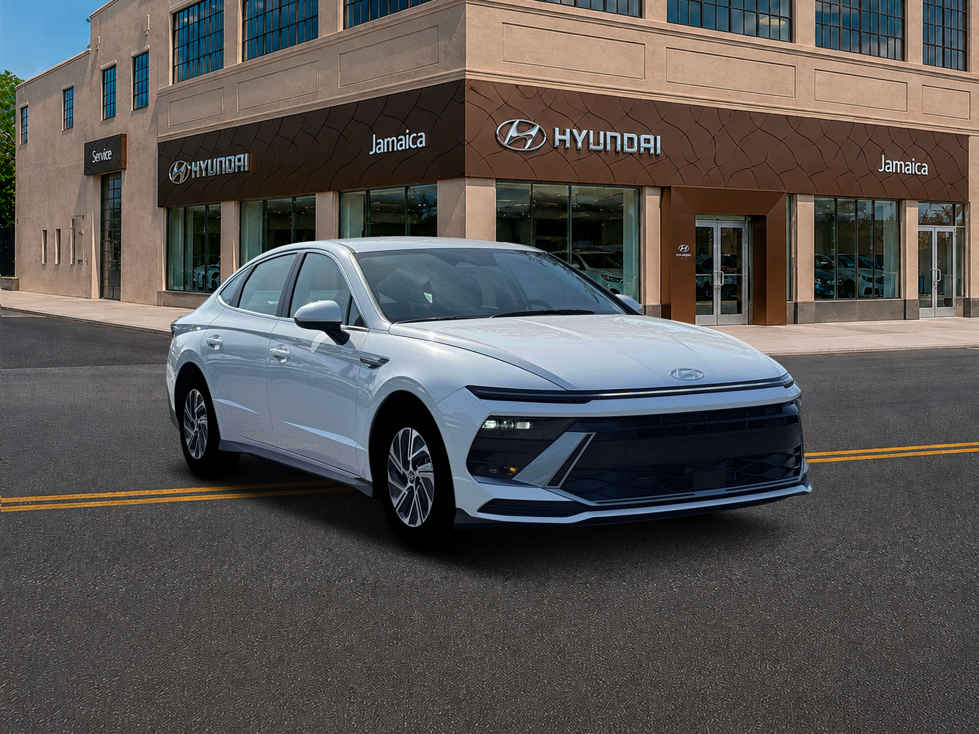 2026 Hyundai SONATA HYBRID Blue