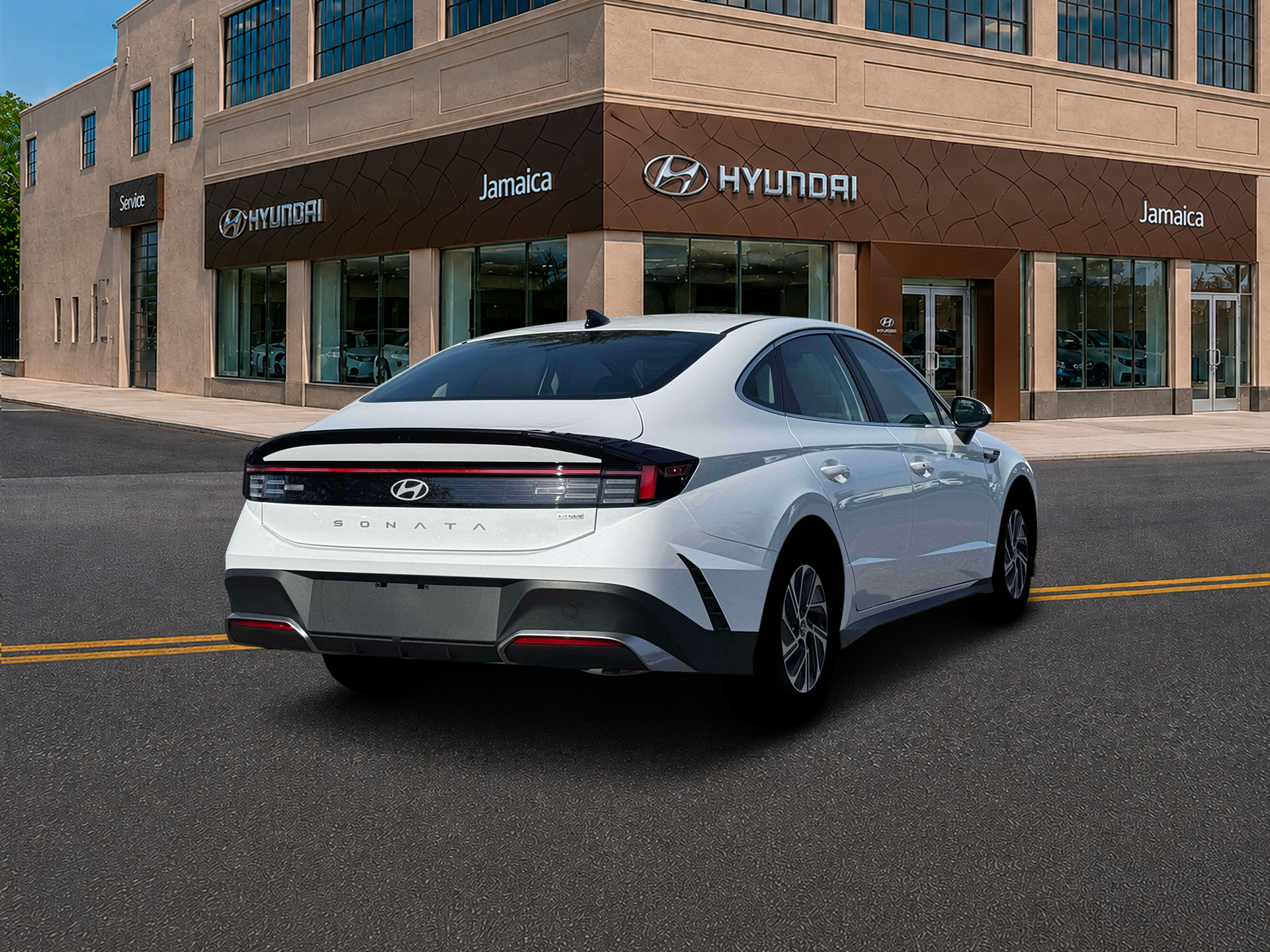 2026 Hyundai SONATA HYBRID Blue