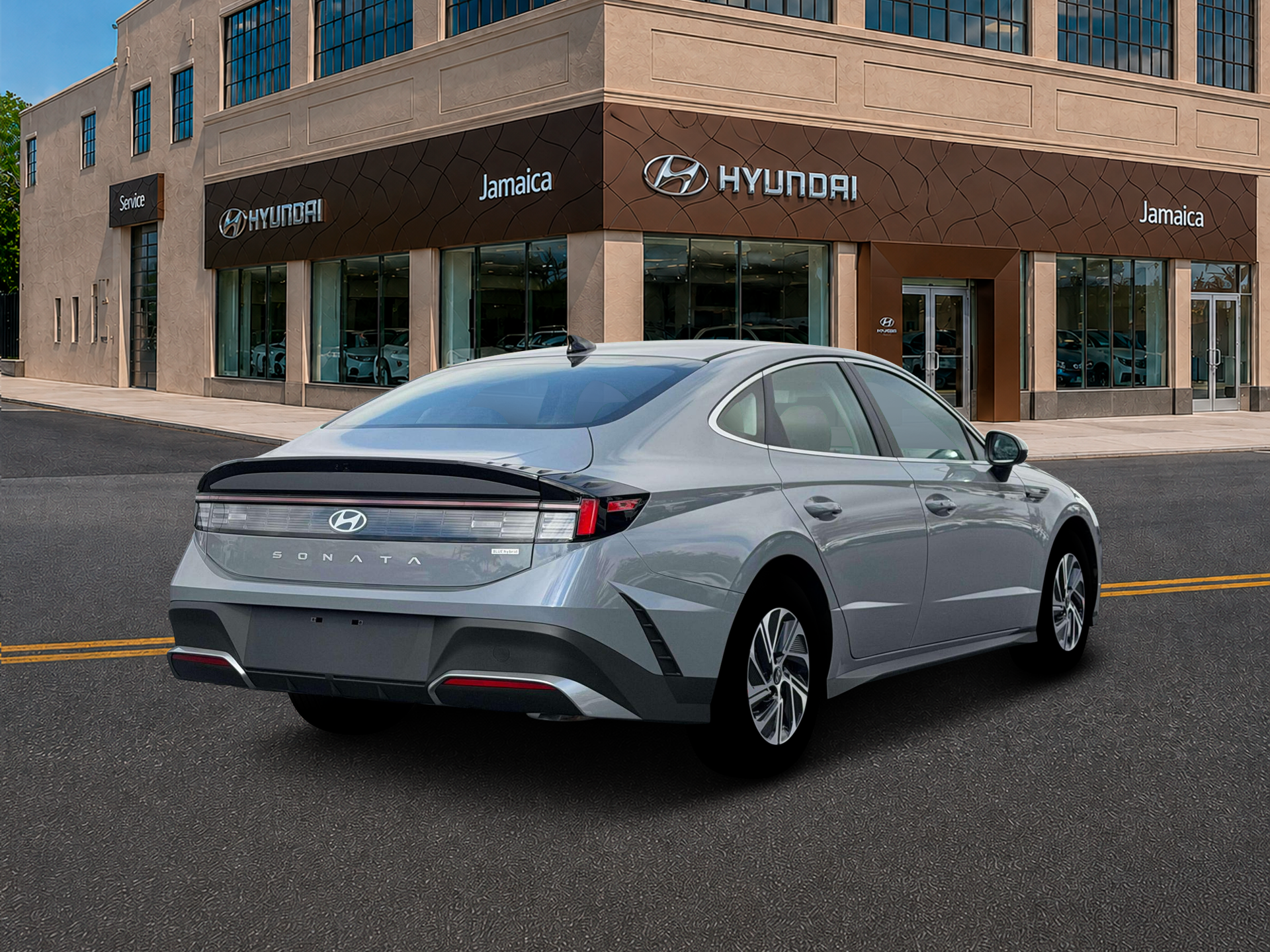 2026 Hyundai SONATA HYBRID Blue