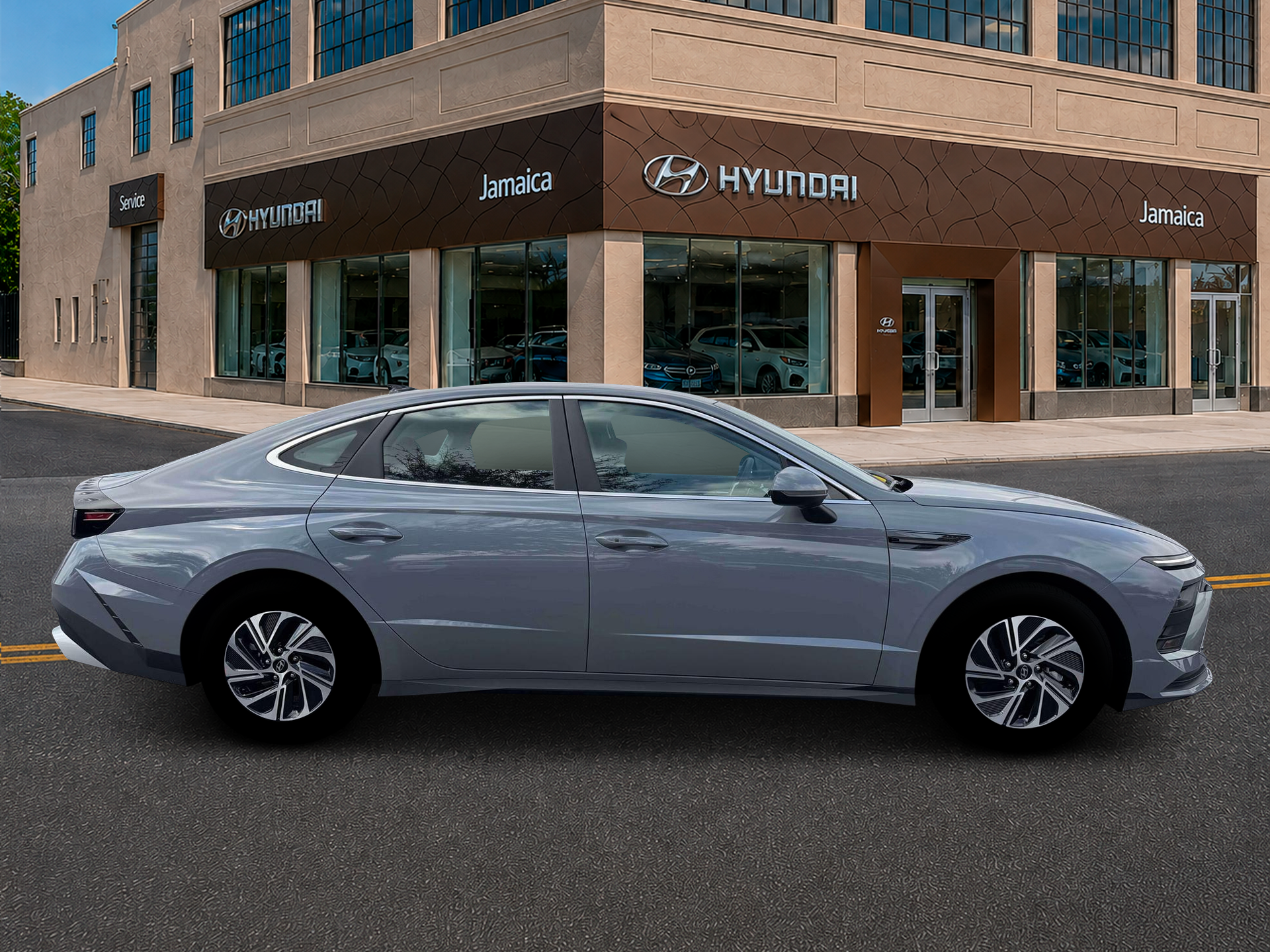 2026 Hyundai SONATA HYBRID Blue