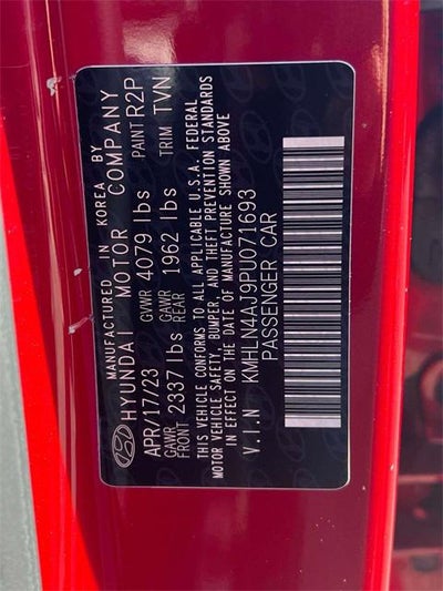 2023 Hyundai ELANTRA HYBRID Limited