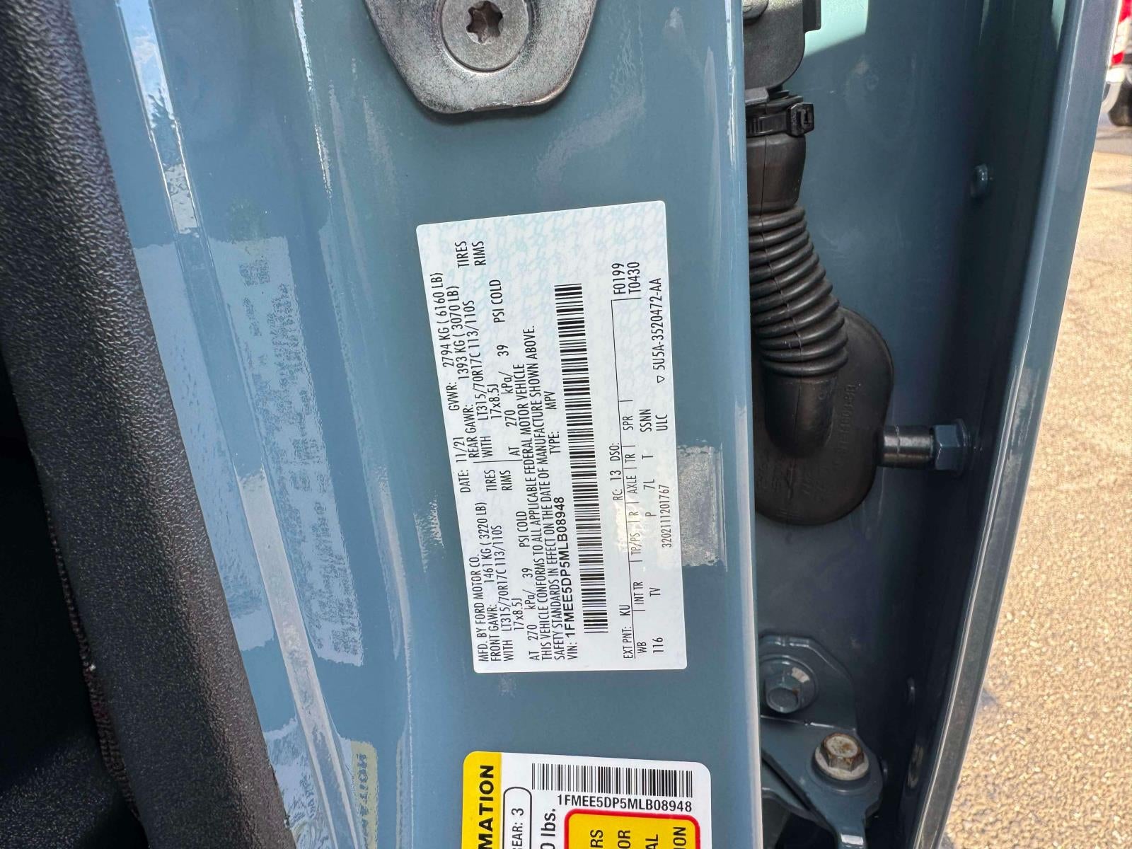 2021 Ford Bronco Wildtrak