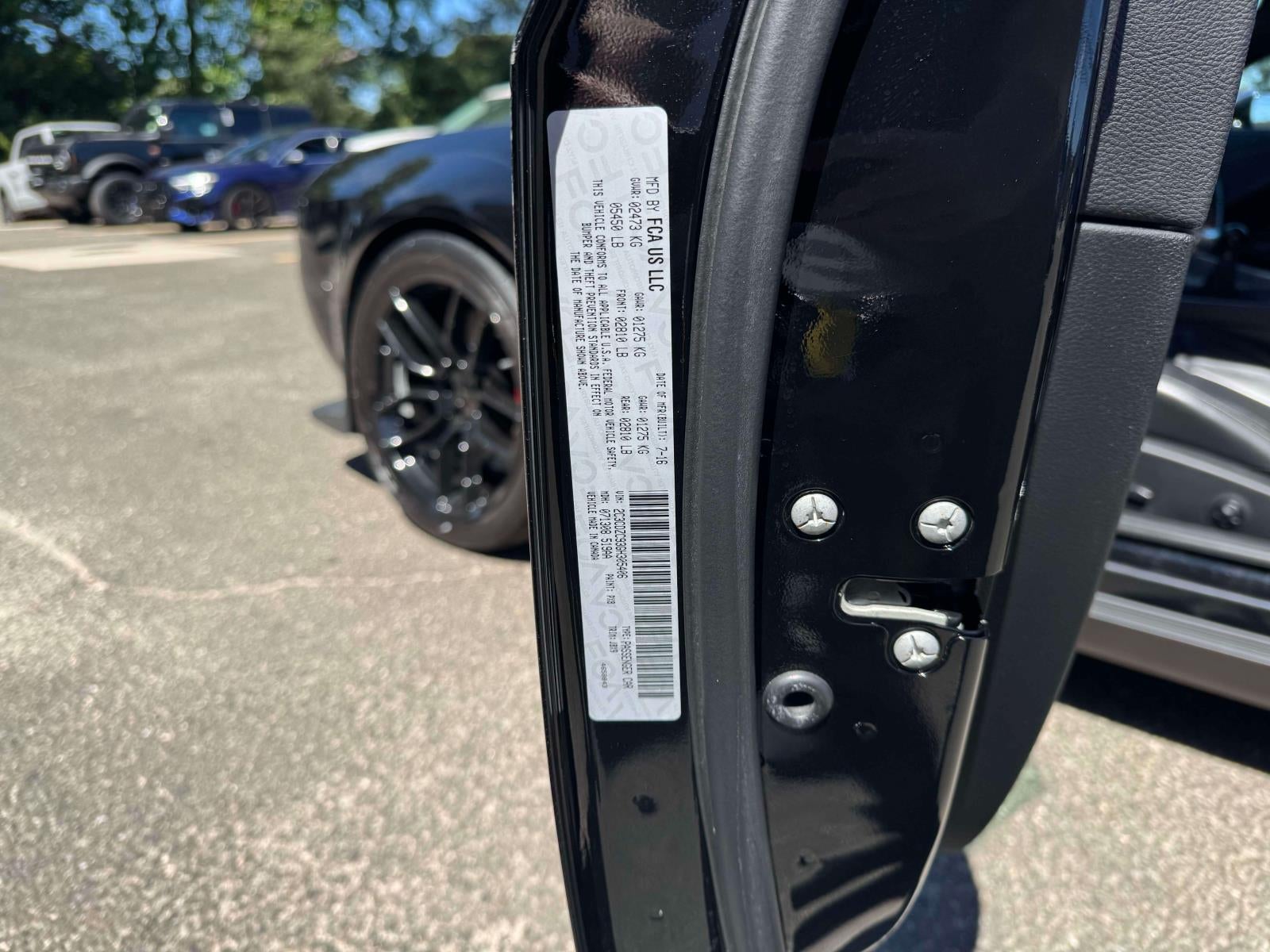 2016 Dodge Challenger SRT Hellcat