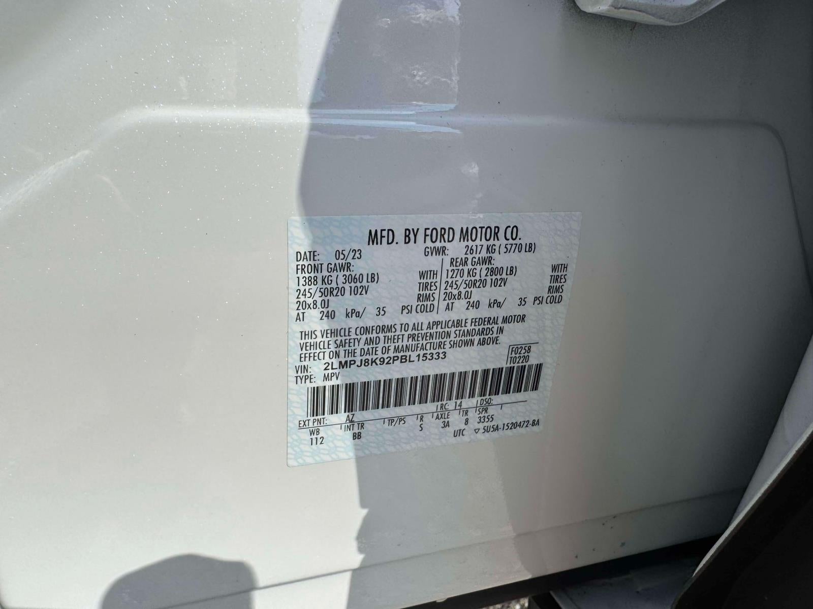 2023 Lincoln Nautilus Reserve