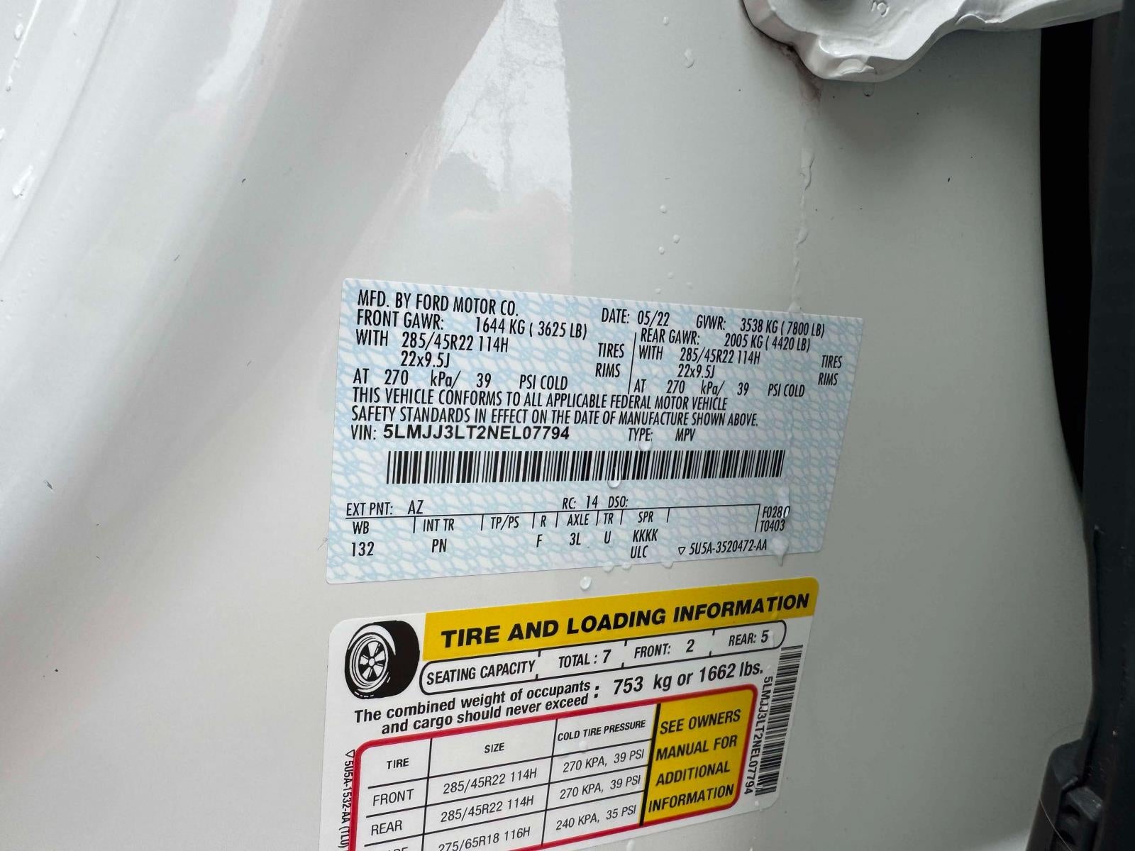 2022 Lincoln Navigator Reserve L