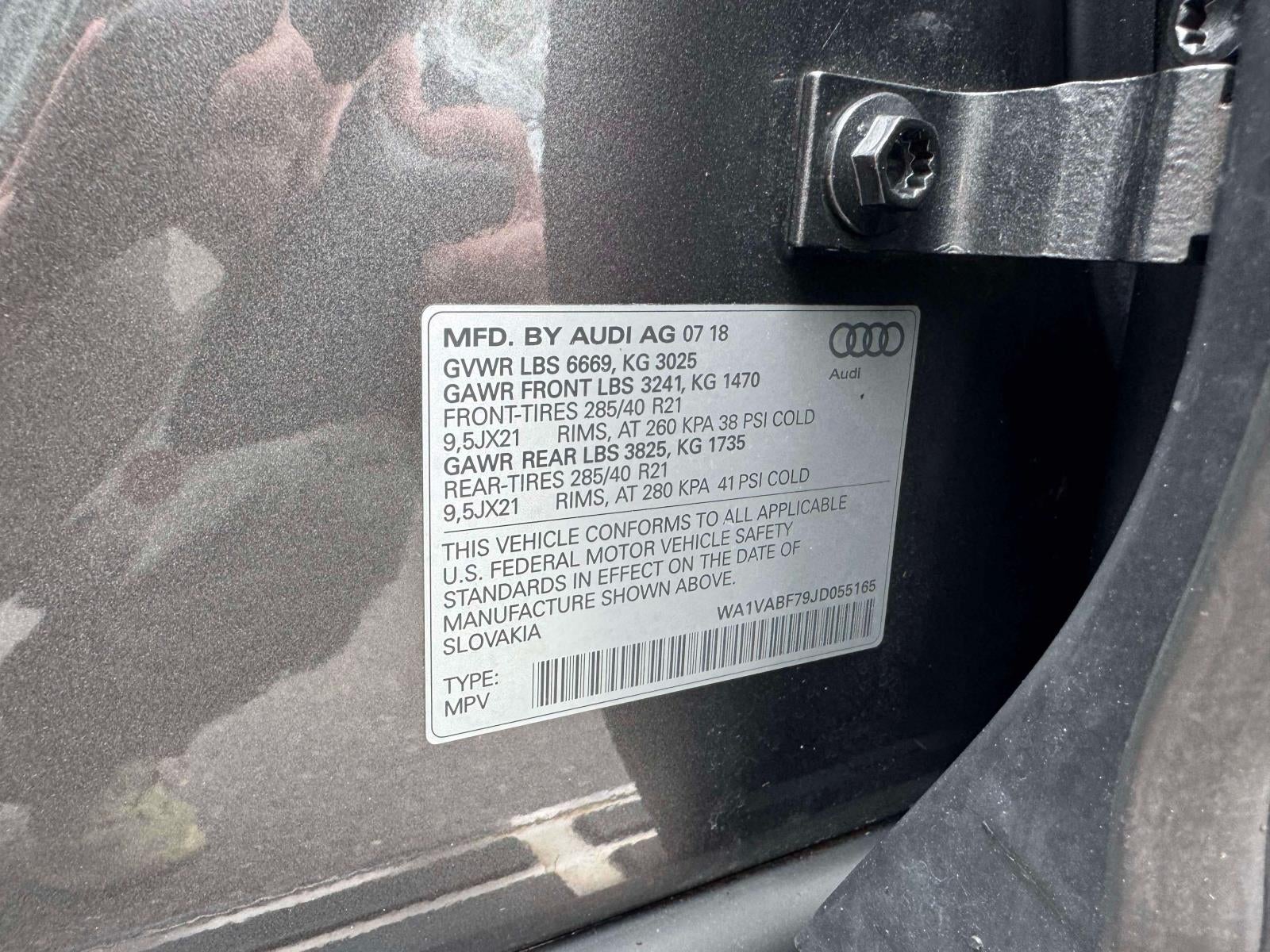 2018 Audi Q7 3.0T Premium