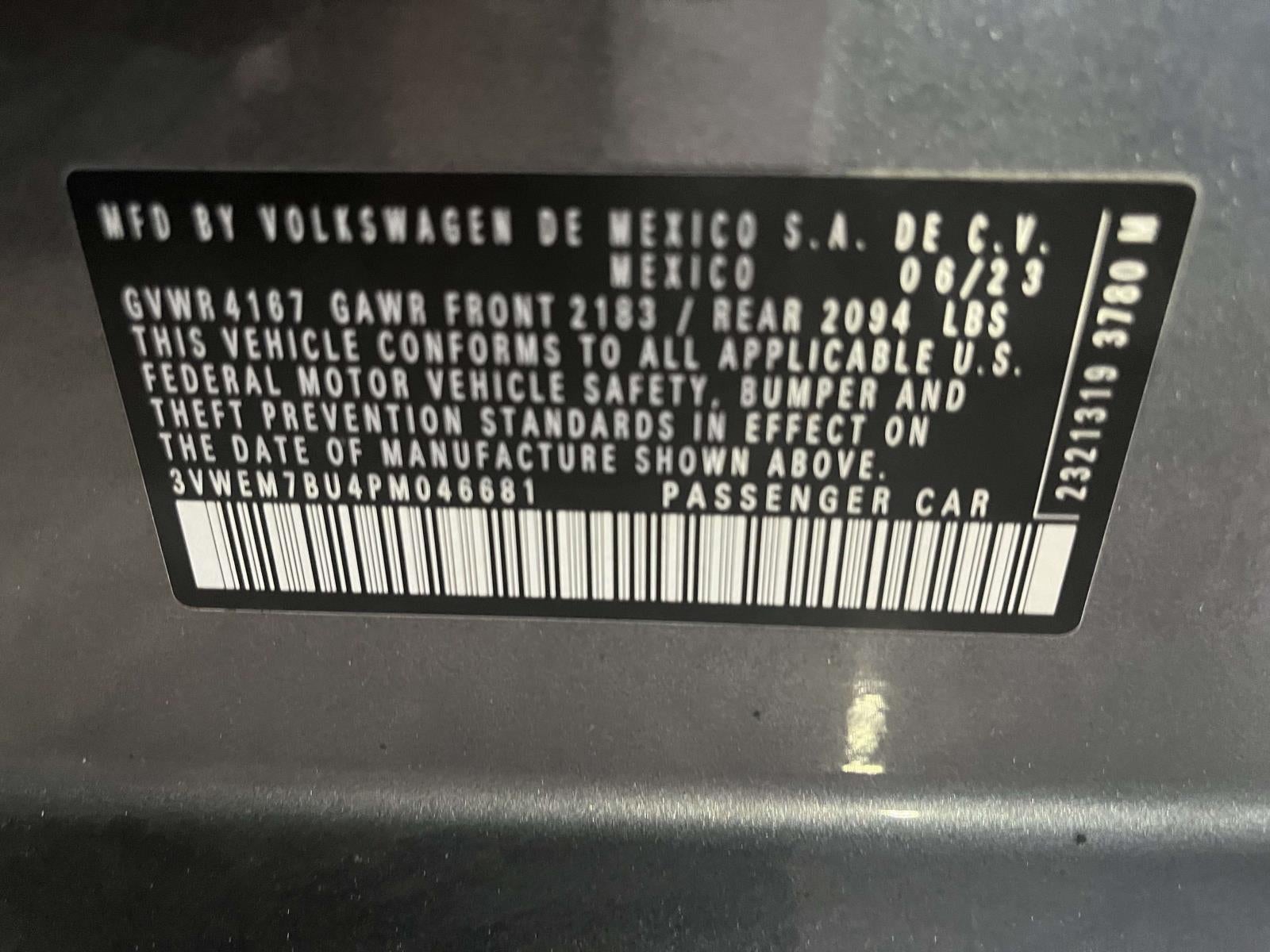 2023 Volkswagen Jetta 1.5T SE