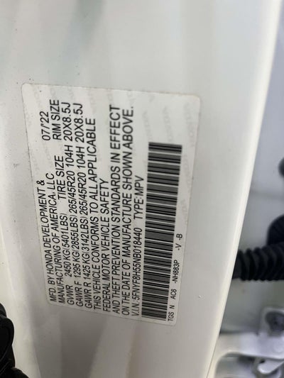 2022 Honda Passport AWD EX-L