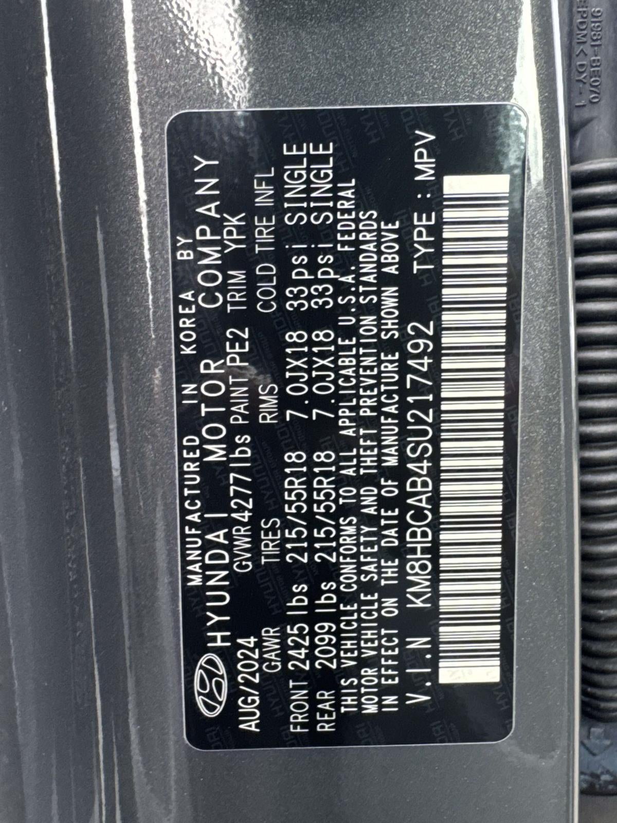 2025 Hyundai KONA SEL