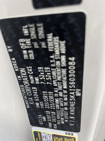 2025 Kia Carnival MPV Hybrid SX Prestige