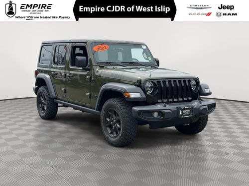2022 Jeep Wrangler Unlimited Willys 4x4