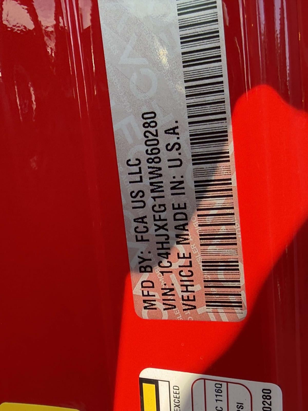 2021 Jeep Wrangler Unlimited Rubicon 4x4
