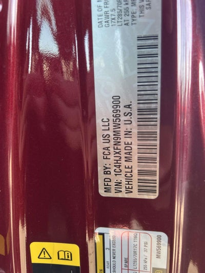 2021 Jeep Wrangler Unlimited Rubicon 4X4