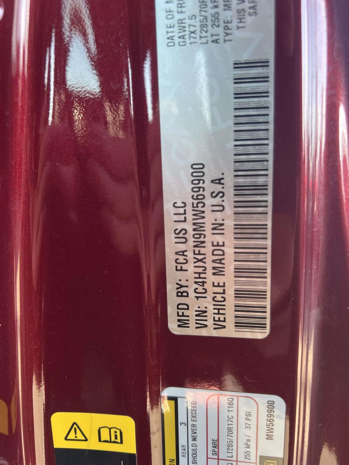 2021 Jeep Wrangler Unlimited Rubicon 4X4