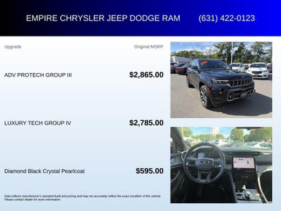 2023 Jeep Grand Cherokee Overland 4x4