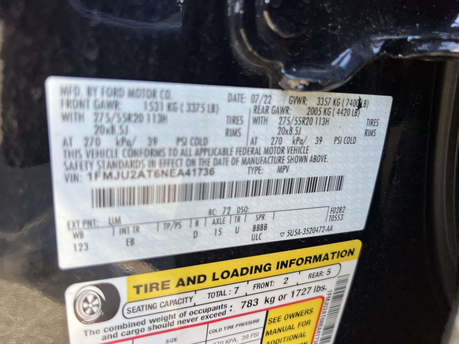 2022 Ford Expedition Limited