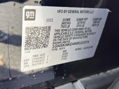 2022 Chevrolet Tahoe 4WD LT