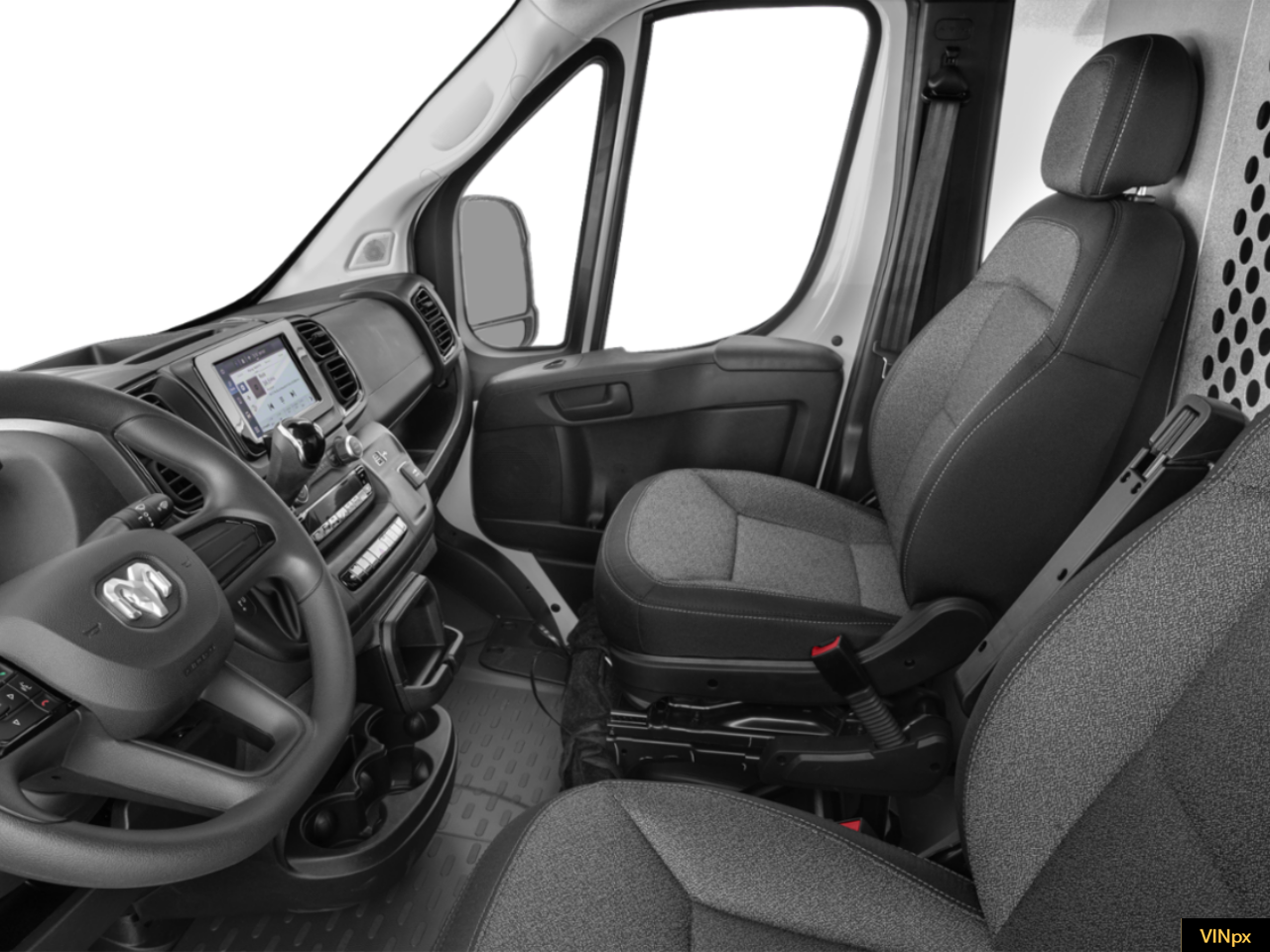 2025 RAM ProMaster 2500 Cargo Van Tradesman High Roof 159' WB w/Pass Seat