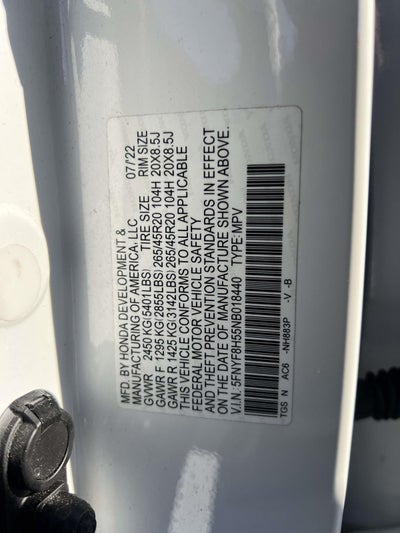 2022 Honda Passport AWD EX-L