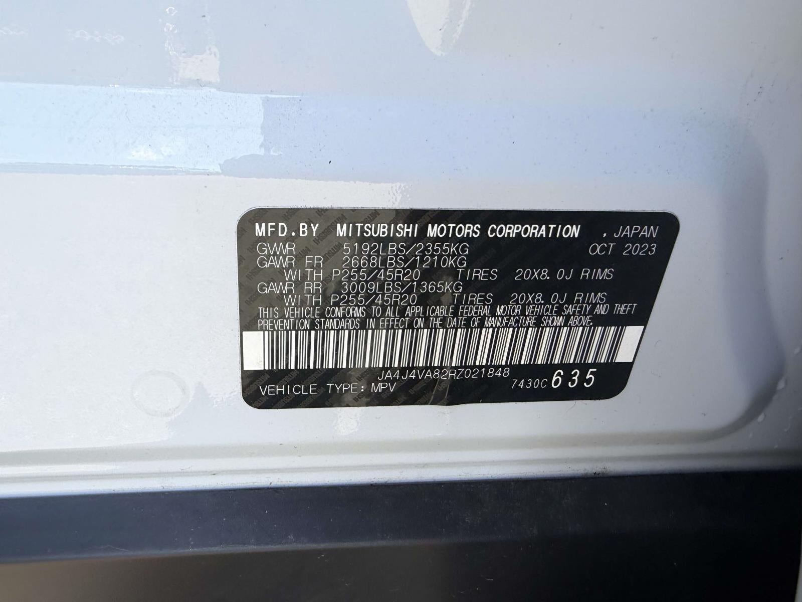 2024 Mitsubishi Outlander SE 2.5 S-AWC