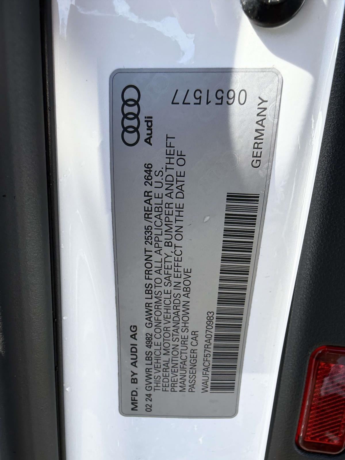 2024 Audi A5 Sportback Premium Plus 45 TFSI quattro S tronic