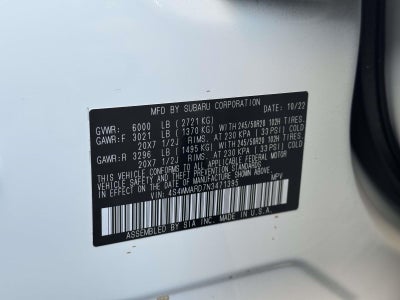 2022 Subaru Ascent Touring