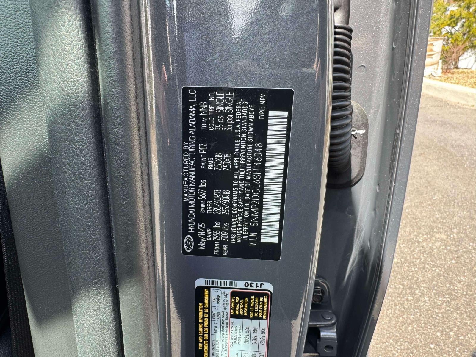 2025 Hyundai SANTA FE SEL