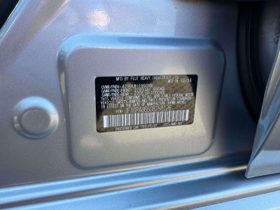 2016 Subaru Impreza 2.0i Sport Limited