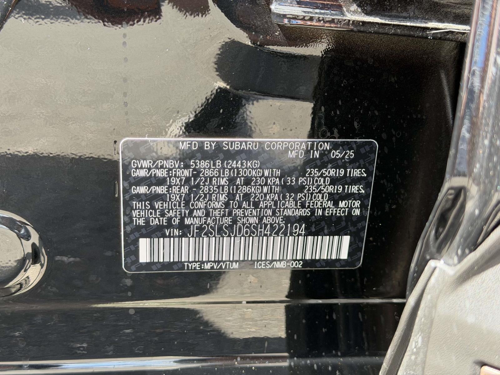 2025 Subaru Forester Sport Hybrid