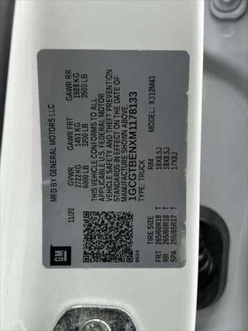 2021 Chevrolet Colorado 4WD Work Truck