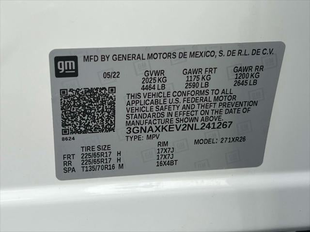 2022 Chevrolet Equinox LT